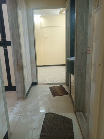 Bathroom in 1 BHK Apartment at Link Bird CHS, Borivali West – for Rent