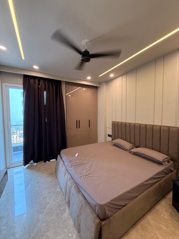 Bedroom in 3 BHK Builder Floor at Golden Floors, Sector 50 – for Rent