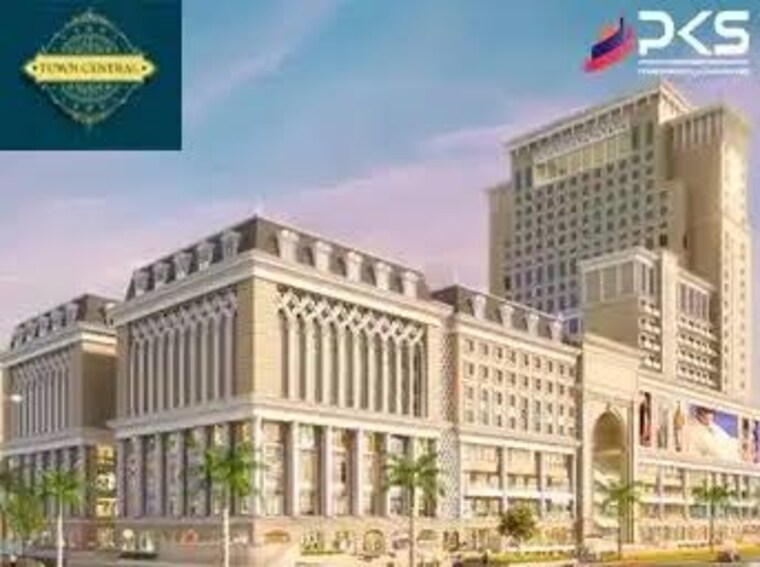 Exterior View, pks-town-central Commercial Office Space 610 Sq.Ft. In Sector 16b Greater Noida Greater Noida 8840127