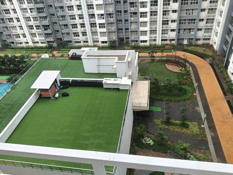 Balcony, lnt-veridian 1 Bedroom 382 Sq.Ft. Apartment In Powai Mumbai 8840135