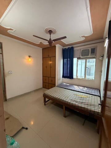 Bedroom in 2 BHK Builder Floor at Kalkaji – for Rent