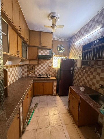 Kitchen in 2 BHK Builder Floor at Kalkaji – for Rent