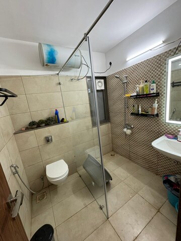 Bathroom in 3 BHK Apartment at Sayli Complex Prabhat Road, Prabhat Road – for Rent