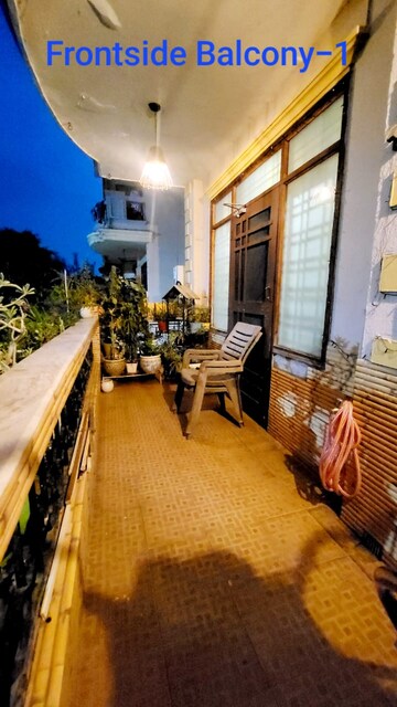 Balcony in 3.5 BHK Builder Floor at Empire Floors, Sector 57 – for Rent