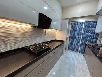 Kitchen in 4 BHK Apartment at One Hiranandani Park, Ghodbunder Road – for Rent