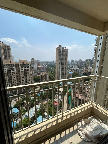 Balcony in 2 BHK Apartment at Vijay Garden, Ghodbunder Road – for Rent