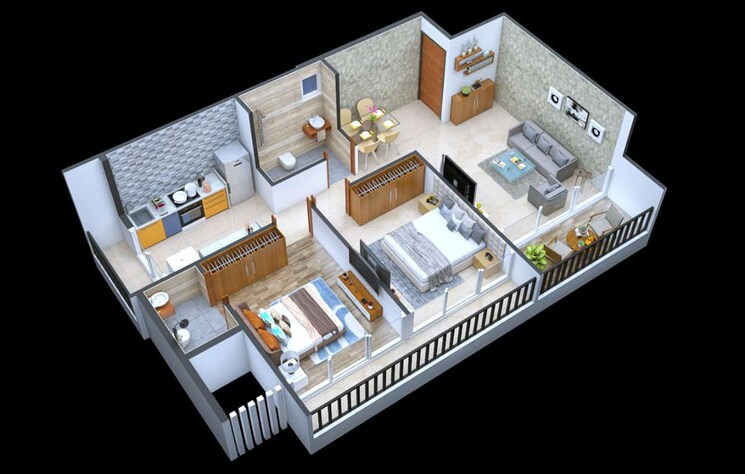 Other, wahal 2 Bedroom 1150 Sq.Ft. Apartment In Wahal Navi Mumbai 8840200