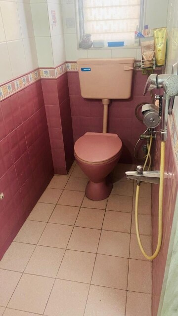 Attached Bathroom in 2 BHK Apartment at Rosario CHS, Borivali West – for Rent