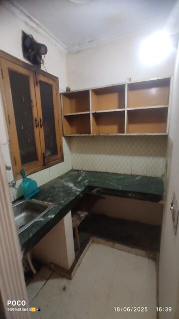 Kitchen in 1 BHK Builder Floor at Mehrauli – for Rent