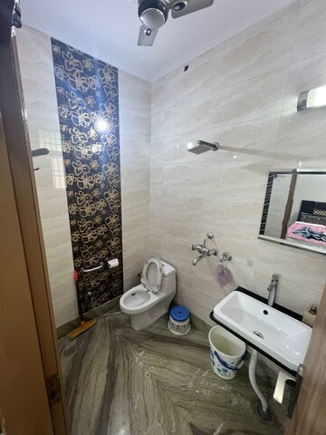 Bathroom in 4 BHK Builder Floor at Dilshad Colony – for Sale