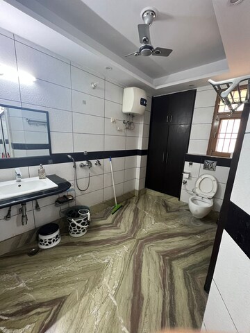 Bathroom in 4 BHK Builder Floor at Dilshad Colony – for Sale