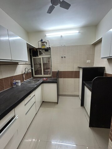 Kitchen in 3 BHK Apartment at Jangid Galaxy, Ghodbunder Road – for Rent