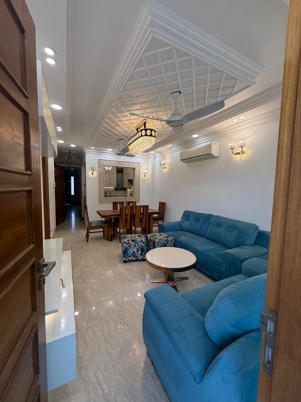 3 BHK + Extra Room Builder Floor For Rent in Chitranjan Park 