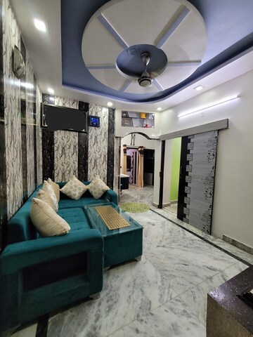 Living Room in 4 BHK Builder Floor at Dilshad Colony – for Sale