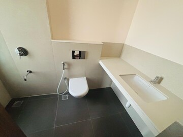 Bathroom in 2 BHK Apartment at Piramal Vaikunth, Balkum Pada – for Rent