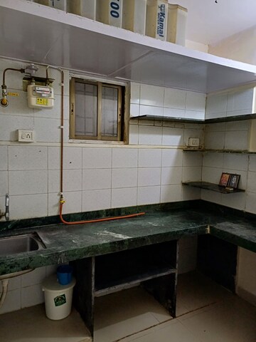 Kitchen in 1 RK Apartment at Jaldhara Sra Chs, Goregaon East – for Rent
