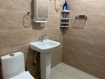 Bathroom in 3 BHK Apartment at Omaxe The Olive Heights, Sector 56 – for Rent