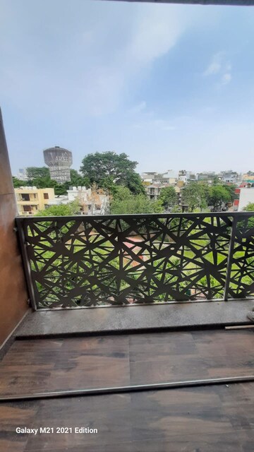 Balcony in 3.5 BHK Apartment at Souvenir Apartment, Sector 52 – for Rent