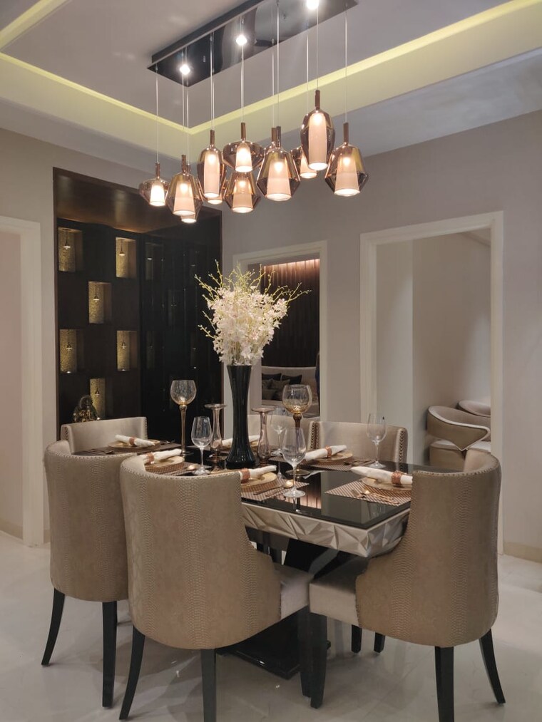 Living Room, skyline-park 4 Bedroom 2170 Sq.Ft. Apartment In Vip Road Zirakpur 8840321