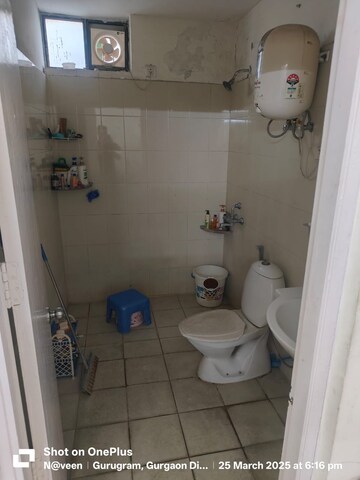 Bathroom in 3 BHK Builder Floor at Vatika Primrose Floors, Sector 82 – for Rent