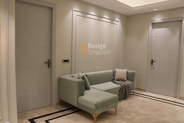 Living Room in 3 BHK Builder Floor at Green Wood City, Sector 45 – for Rent