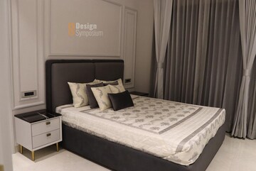 Bedroom in 3 BHK Builder Floor at Green Wood City, Sector 45 – for Rent