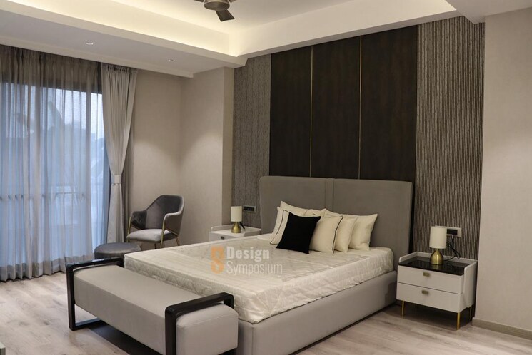 Bedroom, green-wood-city 3 Bedroom 1865 Sq.Ft. Builder Floor In Sector 45 Gurgaon 8840339