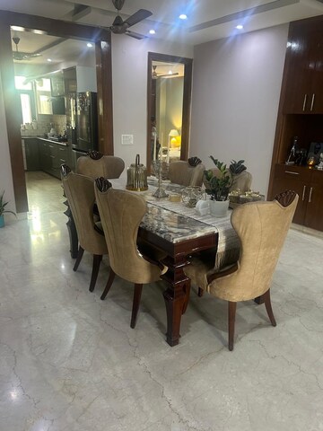 Living Room in 3 BHK Builder Floor at Palam Vihar – for Rent