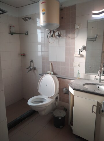 Bathroom in 1 BHK Builder Floor at Palam Vihar – for Rent
