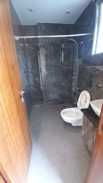 Bathroom in 3 BHK Apartment at Navbharat Apartments, Paschim Vihar – for Rent