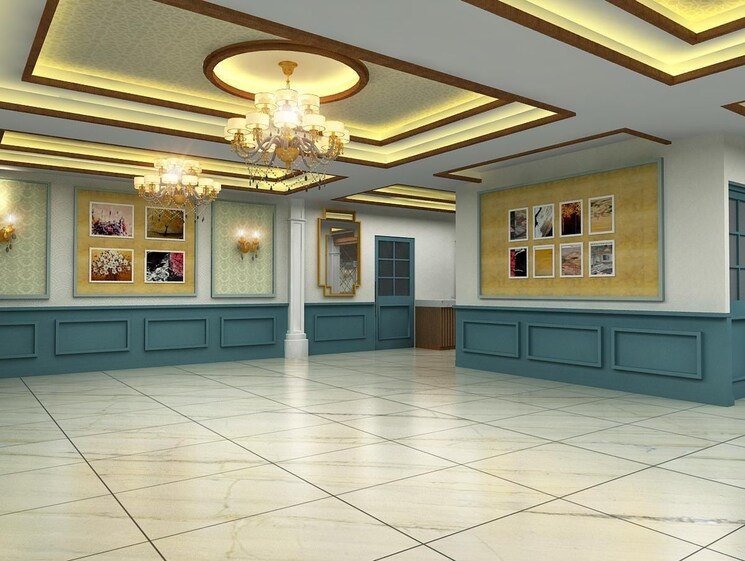 Living Room, pinnacle-aeren-homes 3 Bedroom 1600 Sq.Ft. Apartment In Pir Machalla Zirakpur 8840433