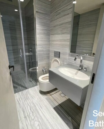 Bathroom in 4 BHK Apartment at Lodha World View, Worli – for Sale