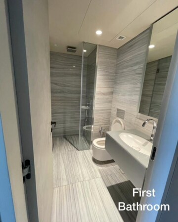 Bathroom in 4 BHK Apartment at Lodha World View, Worli – for Sale