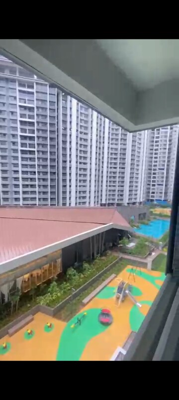 Balcony in 3.5 BHK Apartment at Kalpataru Immensa, Kolshet Road – for Rent