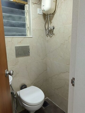Bathroom in 1 BHK Apartment at City View Building, Worli – for Rent