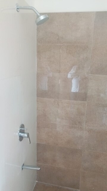 Bathroom in 1 BHK Apartment at Omkar Signet, Malad East – for Rent
