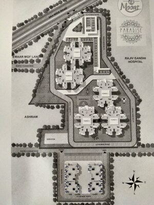 Master Plan in 2 BHK Apartment at Pivotal Paradise, Sector 62 – for Sale