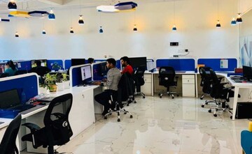 Team Area in  Office Space at Krislon House, Andheri East – for Rent