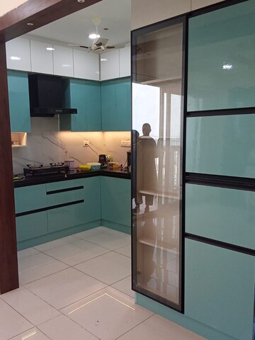 Kitchen in 3 BHK Apartment at INDIS Viva City, Kondapur – for Rent
