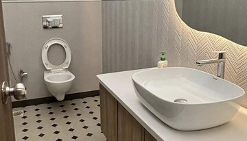 Bathroom in  Office Space at 215 Atrium, Andheri East – for Rent