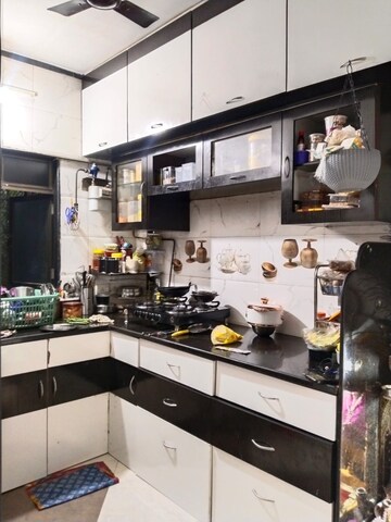 Kitchen in 2 BHK Apartment at Harjas CHS, Ic Colony – for Rent