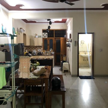 Living Room in 4 BHK Builder Floor at RWA Apartments Sector 92, Sector 92 – for Rent