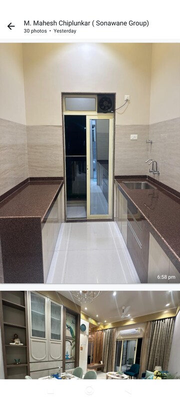 Balcony in 2 BHK Apartment at Gopal Krishna Square, Kalyan East – for Sale