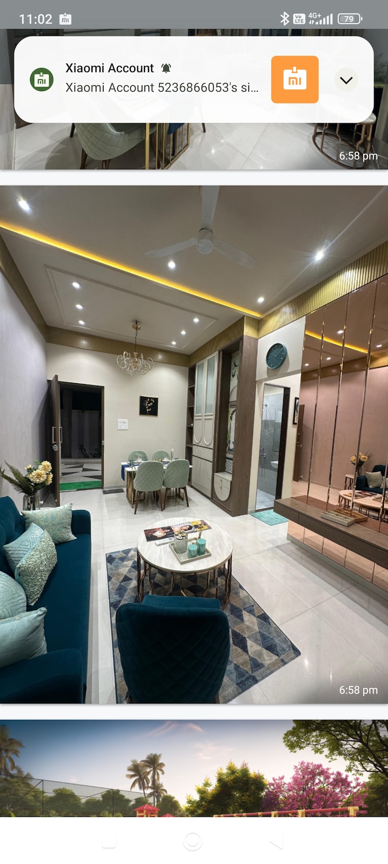 Living Room, gopal-krishna-square 2 Bedroom 660 Sq.Ft. Apartment In Kalyan East Thane 8840874