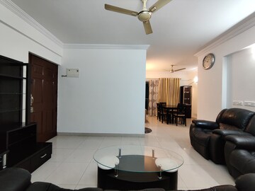 Living Room in 3 BHK Apartment at Puravankara Purva Panorama, Kalena Agrahara – for Rent