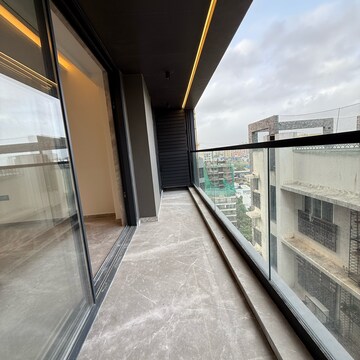Building Lobby in 3 BHK Apartment at Gurukrupa Vyom, Gulmohar Colony – for Rent