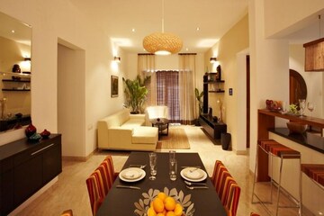 Living Room in 3.5 BHK Penthouse at Marvel Cerise, Kharadi – for Sale