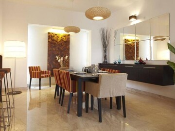 Living Room in 3.5 BHK Penthouse at Marvel Cerise, Kharadi – for Sale