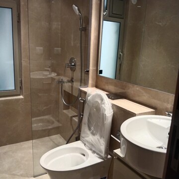Bathroom in 2 BHK Apartment at Hiranandani Highland, Powai – for Rent