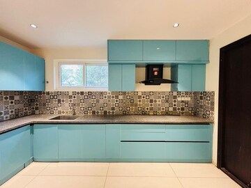 Kitchen in 4 BHK Villa at Rajapushpa Green Dale, Tellapur – for Rent